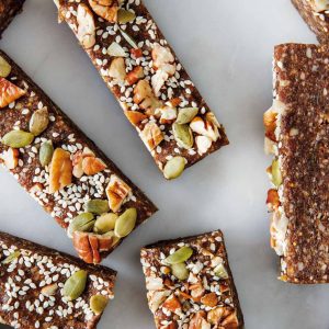 Raw Gluten Free Fig & Nut Vegan Bar